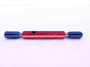 7/16 14 NC 2 SET THREAD PLUG GAGE .4375 GO NO GO P.D.'S = .3911 & .3862 CHECK - DW12255RD