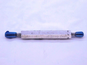 8 32 NC 3 THREAD PLUG GAGE #8 .164 .1640 GO NO GO P.D.'S = .1437 & .1456 UNC-3 - DW12256RD