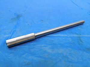 .5960" O.D. HSS CARBIDE TIPPED CHUCKING REAMER 7/16" SHANK 6 FLUTE 2" LOC 8" OAL - JH1714LVR