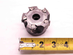 2 1/2 O.D. FACE MILL 5E360R2505 3/4 PILOT 5/16 KEY HOLDS 5 INSERTS TPG 320 CNC