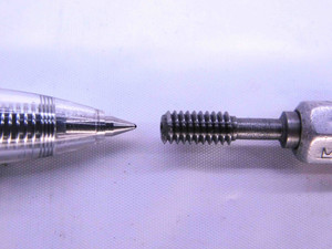 8 32 NC 3 THREAD PLUG GAGE #8 .164 .1640 GO NO GO P.D.'S = .1437 & .1456 UNC-3 - DW12279RD