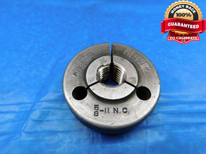 5/8 11 NC THREAD RING GAGE .625 .6250 GO ONLY P.D. = .5660 UNC 3A INSPECTION - DW12290RD