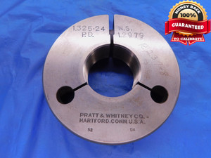1.325 24 NS THREAD RING GAGE GO ONLY P.D. = 1.2979 1.3250 1.324"-24 INSPECTION - DW12293RD