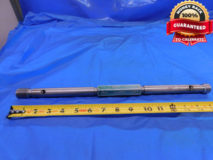 7/8 9 NC 3 EXTRA LONG THREAD PLUG GAGE .875 GO NO GO P.D.'S = .8028 & .8077  - DW12342AC1