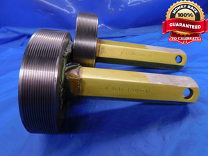 4 3/16 16 UNS 3B THREAD PLUG GAGE 4.1875 GO NO GO P.D.'S = 4.1469 & 4.1526 CHECK - DW12347AC1
