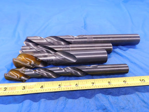 4PCS HSS TWIST DRILL BITS VARIOUS SIZES FROM 11/16 UP TO 1" 1.0 .6875 .96875 - MB1725LVR