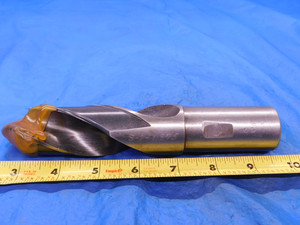 PRECISION TWIST DRILL 1 3/8 HSS JOBBER TWIST DRILL BIT 1 1/4 SHANK 4" LOC 1.375 - MB1728LVR