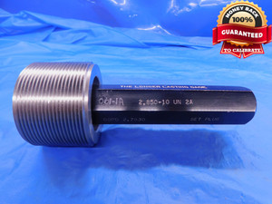 2.850 10 UN 2A SET THREAD PLUG GAGE 2.85 GO ONLY P.D. = 2.7830 2.8500 CHECK - DW12467BHTX