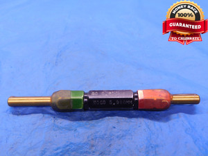 5.970 & 5.988 CL X METRIC PIN PLUG GAGE GO NO GO 6.000 -.030 6 mm .2350 5.97 - MB1957AC1