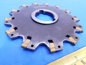 VALENITE 6" OD X 6MM WIDTH X 1 1/2 PILOT INDEXABLE SIDE MILL CUTTER 13 T RADIUS - MS4793LVR