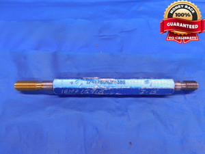 1/4 28 UNJF 3BG TiN COATED GO MEMBER THREAD PLUG GAGE .25 GO NO GO = .2298 .2330 - DW12507LVR