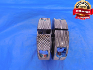 9/16 12 UNJC 3A THREAD RING GAGES .5625 GO NO GO P.D.'S = .5084 & .5045 CHECK - DW12527LVR