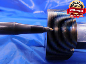 2 1/8 32 NS 3 THREAD PLUG GAGE 2.125 GO NO GO P.D.'S = 2.1047 & 2.1082 2.1250 - DW12561AG1