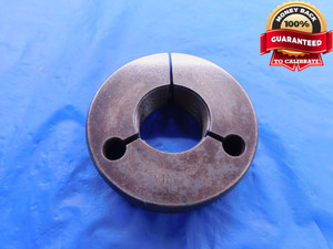 1 1/8 20 NS 2 THREAD RING GAGE 1.125 NO GO ONLY P.D. = 1.0873 1.1250 INSPECTION - DW12696LVR