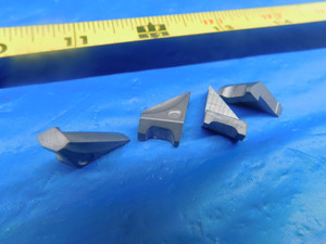4PCS NEW KENNAMETAL HERTEL 3.42807R001 KMF CARBIDE DRILL CHAMFER INSERTS K10 K20 - AR1538LVR