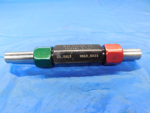 .5915 & .5935 CL Y PIN PLUG GAGE GO NO GO .5938 -.0003 UNDERSIZE 19/32 15 mm - MB2431AG1