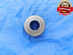 .7997 CLASS X MASTER PLAIN BORE RING GAGE .7969 +.0028 UNDERSIZE 51/64 20.312 mm -