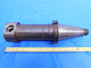 CAT50 DEVLIEG TOOL HOLDER 50CT-ADE-1287-60-MTP W/ RGA-504 ADJUSTABLE BORING RING - MS4927BB