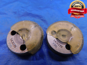 M4.5 X .75 6g METRIC VERMONT THREAD RING GAGES GO NO GO P.D.'S = 3.991 & 3.901 - DW12791LVR