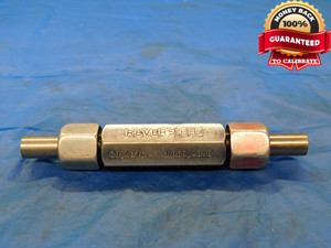 .4376 & .4380 CL X PIN PLUG GAGE GO NO GO .4375 +.0001 OVERSIZE 7/16 11 mm .438 - MB2469AG1