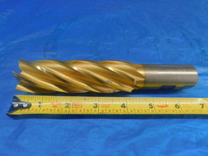NIAGARA 1 1/4 O.D. TiN HSS END MILL 1" SHANK 6 FL 37406 LD=7.190 E2 1.25 - AR1892LVR