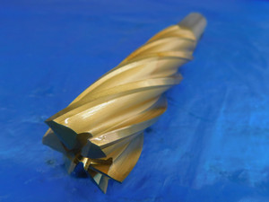 NIAGARA 1 1/4 O.D. TiN HSS END MILL 1" SHANK 6 FL 37406 LD=7.190 E2 1.25 - AR1892LVR