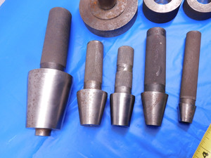 LOT OF TAPER PLUG AND RING GAGES VARIOUS SIZES INSPECTION QUALITY CONTROL - MS4951BMIN