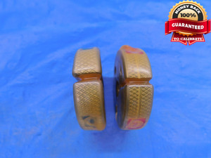 MJ8 X 1.25 4h6h METRIC THREAD RING GAGES GO NO GO P.D.'S = 7.188 & 7.113 CHECK - DW12821AL1