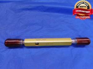 M12 X 1 6g METRIC SET THREAD PLUG GAGE GO NO GO P.D.'S = .4458 & .4412 CHECK - DW12855LVR