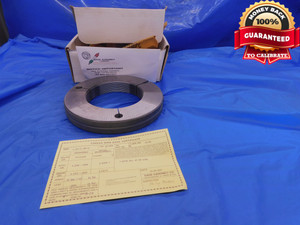 4 1/4 16 UNJ 3A CERTIFIED THREAD RING GAGE 4.25 NO GO ONLY P.D. = 4.2050 4.250 - DW12876LVR