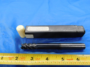 NEW WALTER PROTOTYP 1/2 O.D. CORNER RADIUS CARBIDE END MILL 4 FL AH402117-1/2 .5 - MB2698LVR
