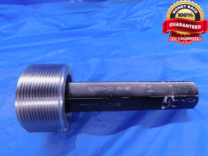 2.850 10 UN 3B THREAD PLUG GAGE 2.85 GO ONLY P.D. = 2.7850 3B OR 2B 2.8500 CHECK - DW12968BHTX