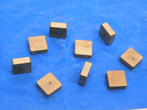 9PCS NEW KORLOY SNKN 43 ? TiN COATED CARBIDE MILLING INSERTS SNKN43 INDEXABLE - MS5064LVR