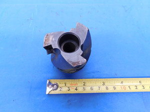 TOOLMEX 2" O.D. FACE MILL 6-956-020 1" PILOT 3 FL HOLDS 6 INSERTS APKT 2.0 - MS5131BB