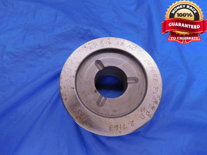 2 3/4 16 3B BEFORE PLATE THREAD PLUG GAGE 2.75 GO NO GO PD'S = 2.7114 & 2.7163  - DW12996RD