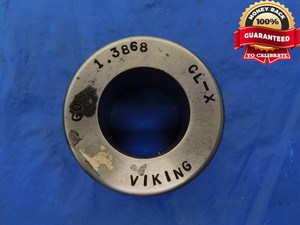 1.3868 CL X MASTER PLAIN BORE RING GAGE 1.3906 -.0038 OVERSIZE 1 25/64 35.225 mm - MB2886AP1