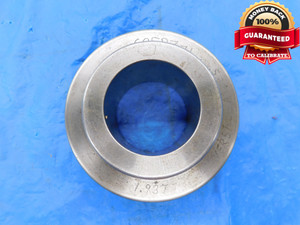 1.937 MASTER PLAIN BORE RING GAGE 1.9375 -.0005 1 15/16 49.200 mm 1.9370 - MB2916AP1