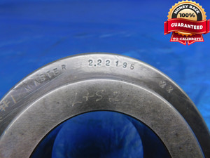 2.22195 CL XX MASTER PLAIN BORE RING GAGE 2.2188 +.0032 2 7/32 56.438 mm - AR2385AP1