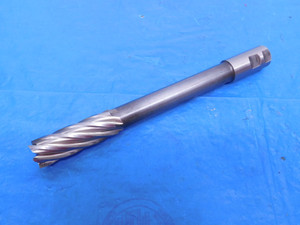 REGROUND 1.2380" O.D. 3 1/2 LOC 12 1/2 OAL HSS END MILL 1 1/4 SHANK 6 FLUTE 1.25 - MS5288LVR
