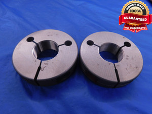 1.312 20 UNS 2A THREAD RING GAGES 1.3120 GO NO GO P.D.'S = 1.2781 & 1.2734 CHECK - DW13155AP1