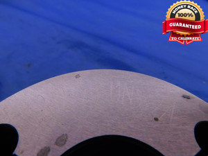 1.312 20 UNS 2A THREAD RING GAGES 1.3120 GO NO GO P.D.'S = 1.2781 & 1.2734 CHECK - DW13155AP1