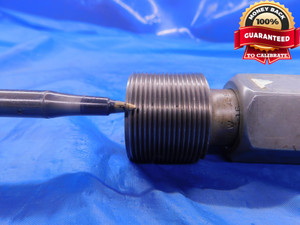 1 1/4 18 NS SET THREAD PLUG GAGE 1.25 1.250 GO NO GO P.D.'S = 1.2139 & 1.2102 - DW13144AP1