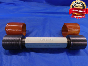 1 1/2 18 NEF 3 SET THREAD PLUG GAGE 1.5 1.50 GO NO GO P.D.'S = 1.4639 & 1.4601 - DW13150AP1