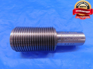 1" 14 NF SET THREAD PLUG GAGE 1.0 1.00 1.000 1.0000 GO ONLY P.D. = .9485 CHECK - DW13159AP1