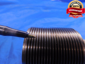 2" 12 NS SET THREAD PLUG GAGE 2.0 2.00 2.000 2.0000 NO GO ONLY P.D. = 1.9395 - DW13201AP1