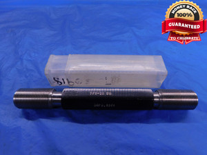 7/8 16 UN SPECIAL SET THREAD PLUG GAGE .875 GO NO GO P.D.'S = .8324 & .8278 - DW13233AP1