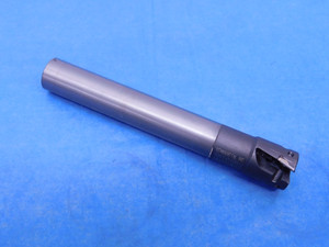 KENNAMETAL 23MM O.D. COOLANT FACE MILL 20MM CARBIDE SHANK HOLDS 3 POCKETS APKT ? - MS5385SA