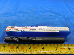 MITSUBISHI 12.7MM VP15TF CARBIDE COOLANT JOBBER DRILL BIT MWS1270MB 13MM 12.7 - MB3250AC1