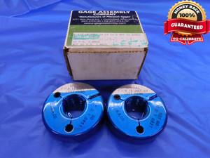 1 1/8 18 UNEF 2A SPL LEFT HAND THREAD RING GAGES 1.125 GO NO GO = 1.0851 1.0821 - DW13295AP1