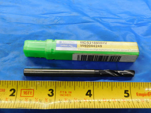 SUMITOMO 7/32 O.D. TiAlN CARBIDE COOLANT TWIST DRILL BIT MDS2188MHV 15/64 .2187 - MB3284AC1